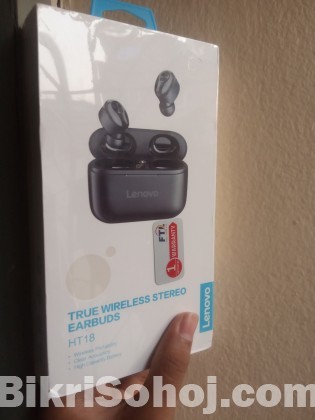 Lenovo HT18 TWS Earbuds - Black